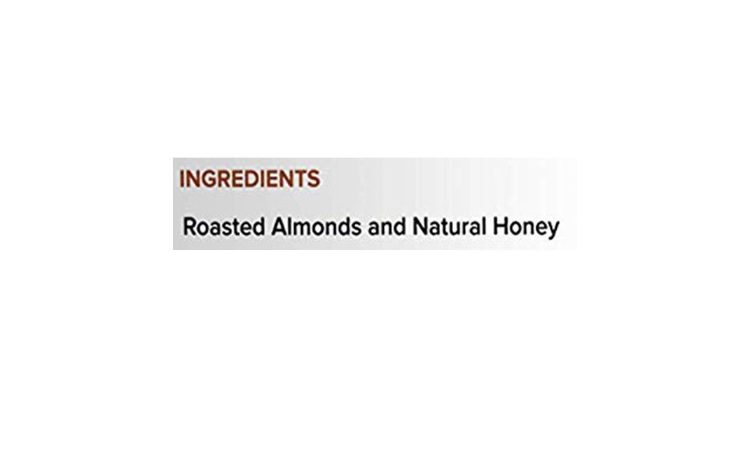 Pintola Honey Almond Butter Crunchy All Natural   Jar  200 grams